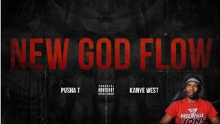 Kanye West - New God Flow ft. Pusha T (Reaction!!)