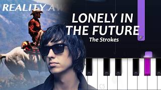 The Strokes - Lonely In The Future (piano Tutorial)