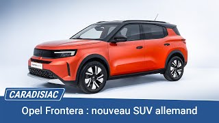 Opel Frontera : voici le nouvel SUV d'Opel Resimi