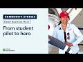 Aviation academy founder inspires next generation | Small business hero