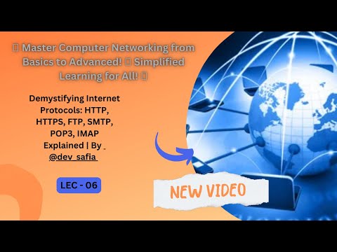 Demystifying Internet Protocols: HTTP, HTTPS, FTP, SMTP, POP3, IMAP Explained  | By @dev_safia