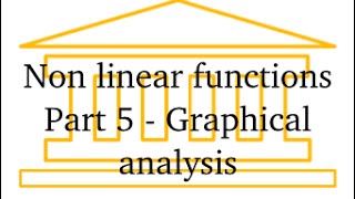 Non linear functions : Part 5 (Graphical analysis)