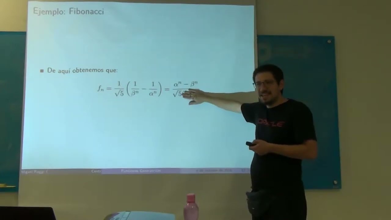 Introducción a la combinatoria analítica (Parte 1) - Miguel Raggi