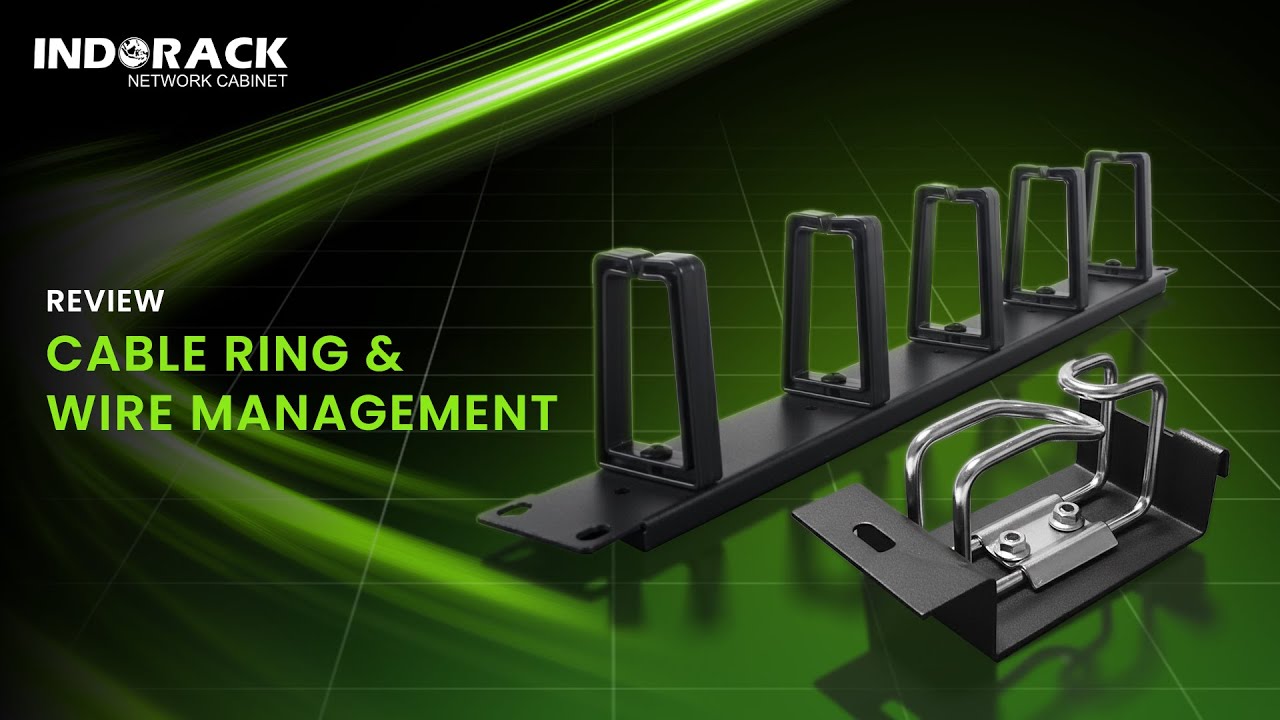 Cda Rack Ring INDORACK WIRE MANAGEMENT & CABLE RING - REVIEW WM51 & CR01 - YouTube