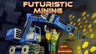 Futuristic Mining - Minecraft Map Trailer screenshot 5