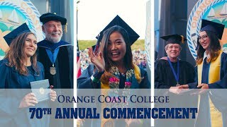 Orange coast college held its 70th annual commencement ceremony on may
23rd, 2018 at the pacific amphitheater in costa mesa.
—————————————————————————
orange...