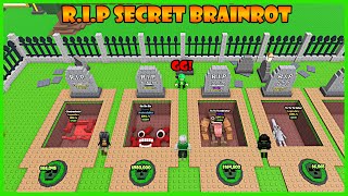 Aku Kill & Kubur Semua Brainrot Yang Melintas Di Depanku - Roblox Rip Brainrot