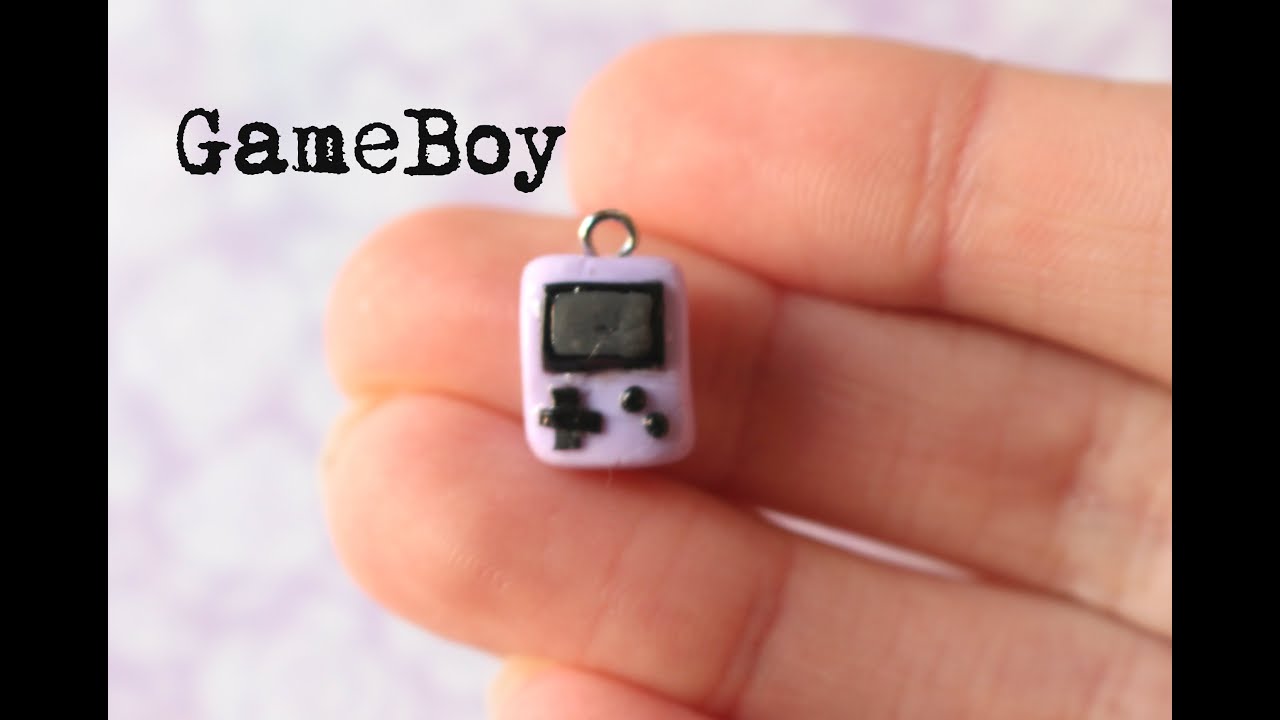 Game boy polymer clay tutorial YouTube
