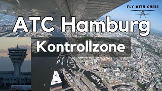 In der Kontrollzone Hamburg mit Funk | Fly with Chris