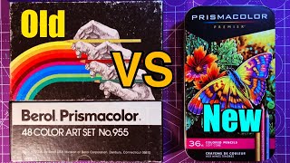 Are 40 Year Old Prismacolor Pencils Better Than New Prismacolor Premier Pencils