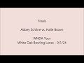 WNDA Tour White Oak Finals: Abbey Schline vs. Halie Brown