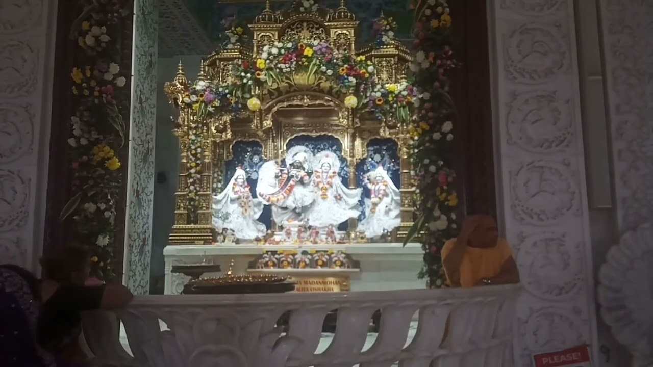 “Aaj Ka Mandir Darshan Vlog | Spiritual Day”#radhe krishna# temple in kharghar# mumbai  