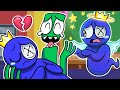 &#39;&#39;GoodBye&#39;&#39; BLUE 🎤 FNF Rainbow Friends Animation