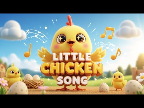 Little Chicken Song 🐥🎶 | Cute Animal Song for Kids | Kids Songs & Nursery Rhymes