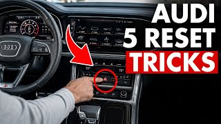 The FREE Reset Trick That Fixes 99% of Audi S and RS Problems (Mechanics HATE This)