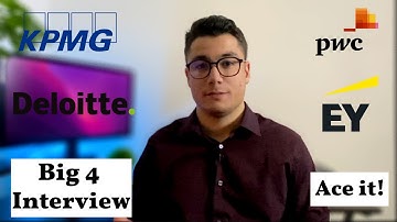 BIG 4 Interview: PwC, EY, Deloitte, KPMG - Ace It