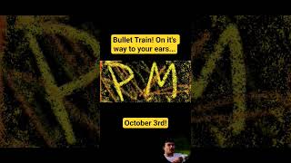 All aboard the bullet train! New single available soon... #bullettrain #allaboard #rocknroll