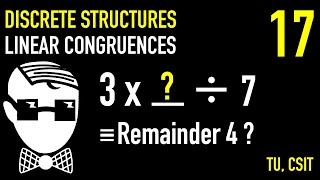 Linear Congruences: Application of Modular Arithmetic | Lecture 17 | Discrete Structures | CSIT, TU screenshot 3