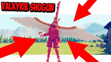 🗡️Valkyrie Shogun🦅 vs Every Faction #2 - TABS Unit Creator Update Gameplay