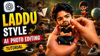 Trending Laddu Style AI Photo Editing Tutorial 😳✨ | Instagram Trending Ai Photo Editing  screenshot 4