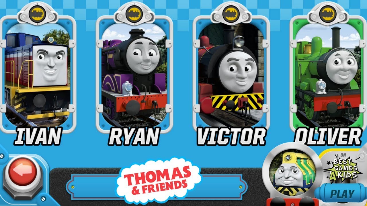 Racing Thomas The Tank Engine