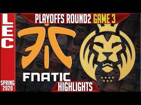 Fnatic vs Mad | Game 3 | 11/4/2020