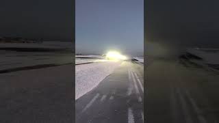 Airport operations snow removal