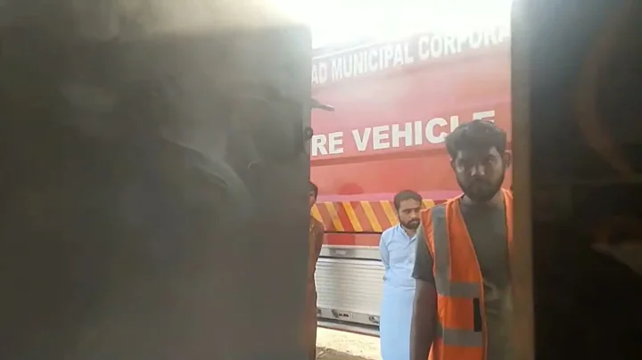 Fire in Bismillah City in Cardboard boxes 17.10.25