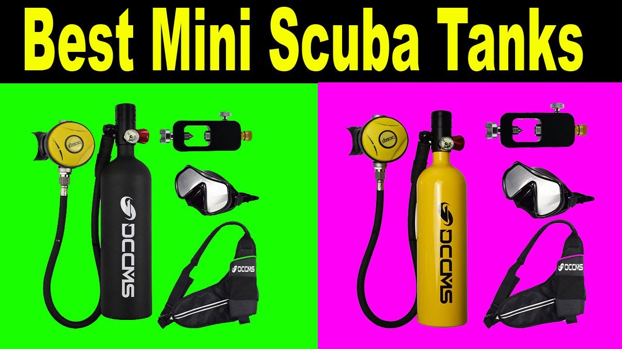 Top 5 Best Mini Scuba Tanks 2020 | Mini Scuba Diving Air Tank