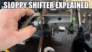 Ford truck, sloppy shifter explained, cheap or free repair