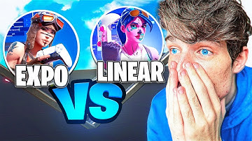 I Hosted A LINEAR vs EXPO 1v1 Tournament... (which settings are best?)
