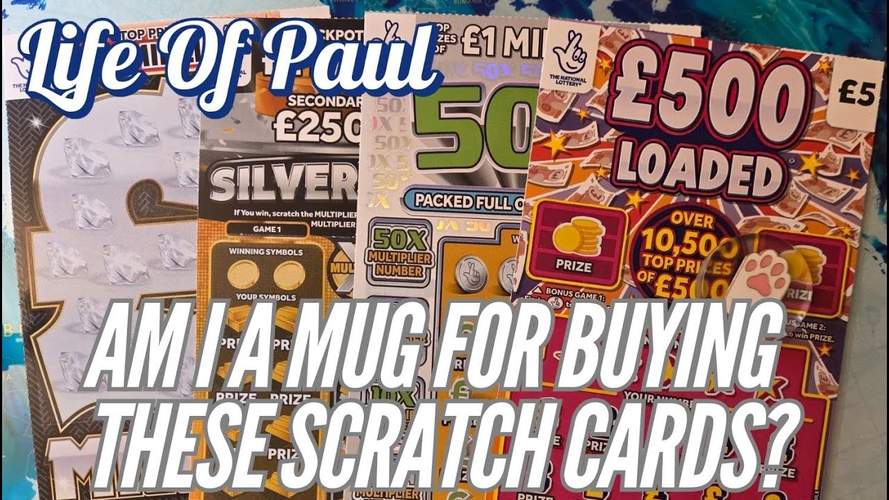 Микс скретч-карт номиналом 20 фунтов стерлингов. Сколько из этих карт номиналом 5 фунтов стерлинг...