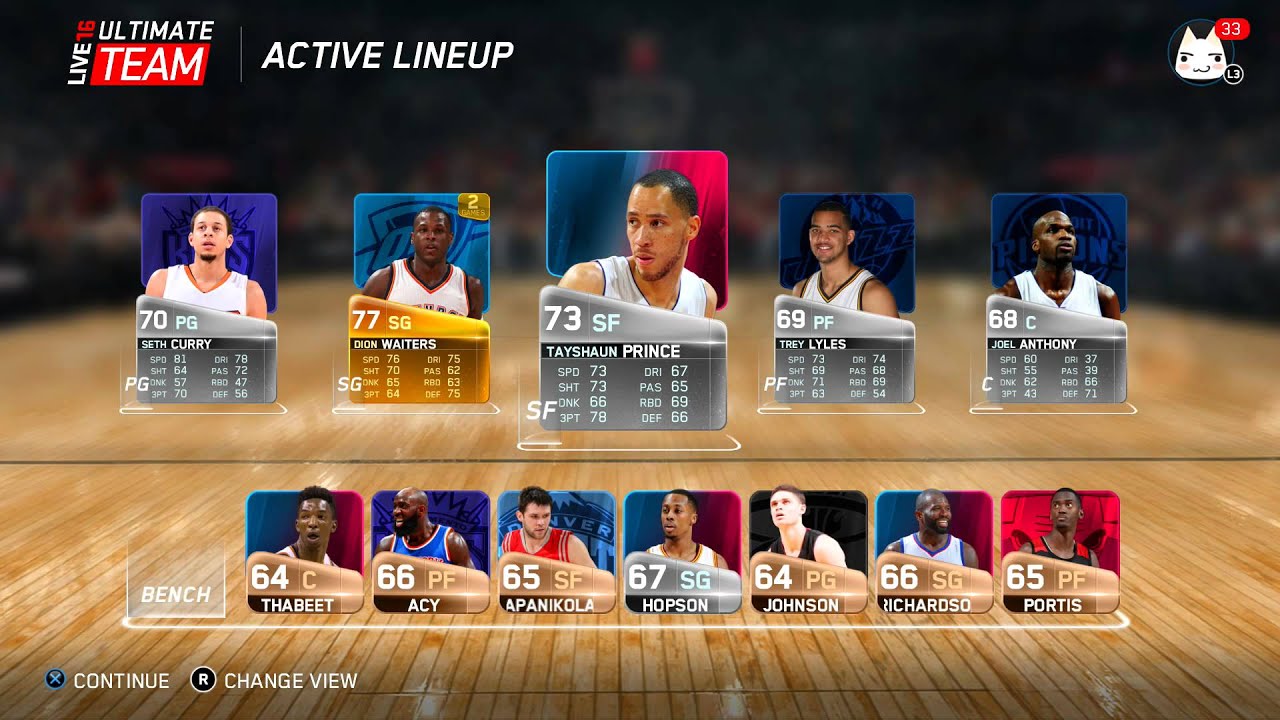 NBA LIVE 16 Ultimate Team - The Beggining