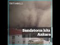 Ankaru pogodila pješčana oluja, šest osoba lakše povrijeđeno