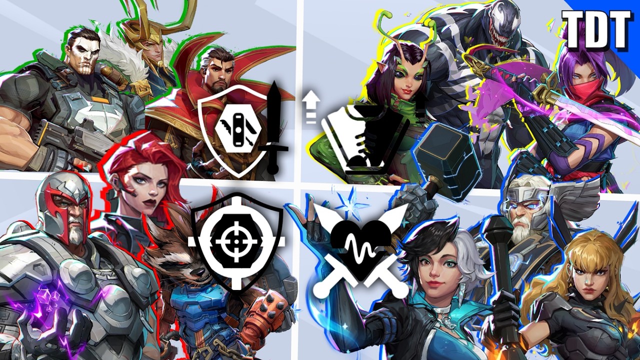 Marvel Rivals Types The 4 Types of Team Comps in Marvel Rivals - YouTube