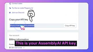 Shorz (Tutorial) - How to get AssemblyAI API key