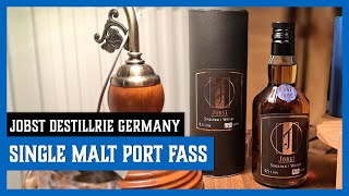 Jobst Single Malt Port Cask Whisky Plausch Tastingvideo