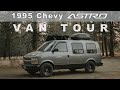 Chevy Astro Van Tour - Van Life Camper Conversion by Photographer