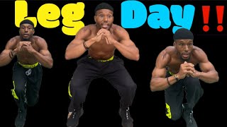 @RipRight Chicken Leg Challenge | 500 Squats Body Weight For Endurance & Shreds