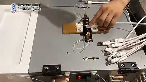 USB data cable wire making machine TYPE C plug automatic glue dispensing and push case shell machine