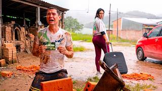 The Day His Wife Left Him for Being Poor, He Won the Lottery