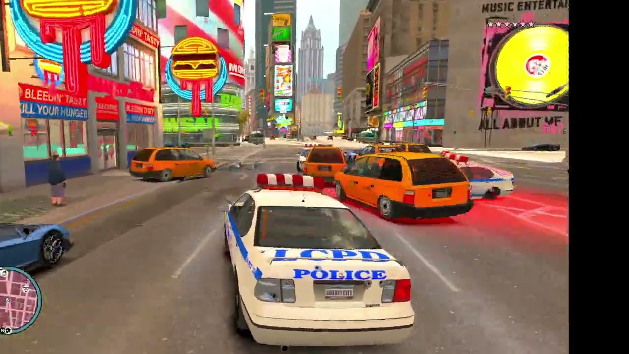GTA 4 COP RAMPAGE (+ SIX STAR ESCAPE)