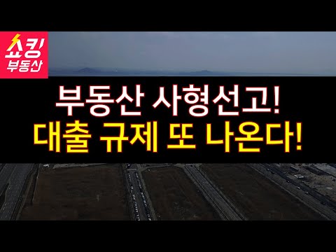 대출 규제 또 나온다! 부동산 시장 격변 예상~