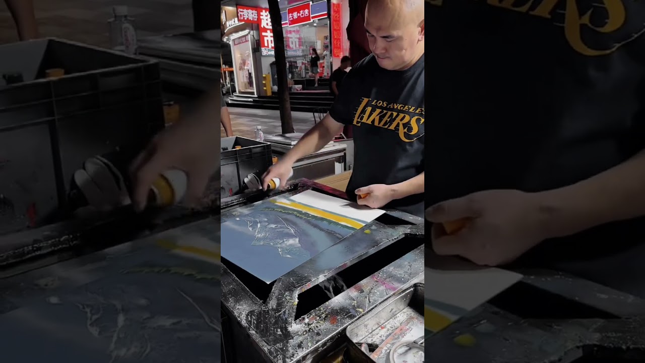 Orang Kaget Lihat Lukisan ""Roadside Art""