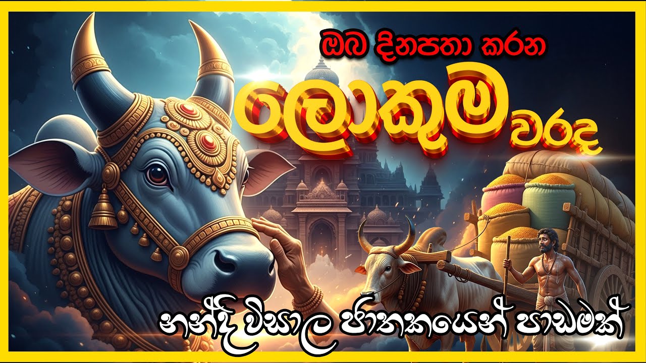 ඔබ දිනපතා කරන ලොකුම වරද | නන්දි විසාල ජාතකය (Bana Katha)