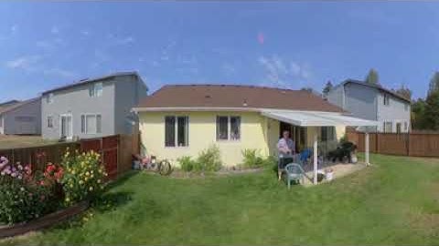 2nd flight Insta360 One R and Stealth 360 Drone