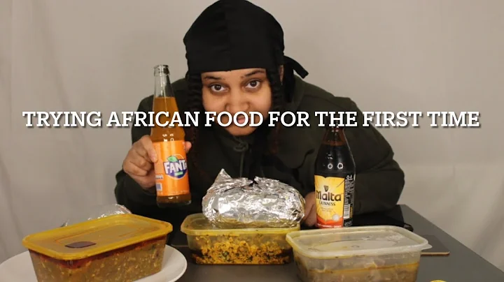 I TRIED AFRICAN FOOD FOR THE FIRST TIME (EGUSI, PEPPER SOUP, BANKU & OKRA STEW...)