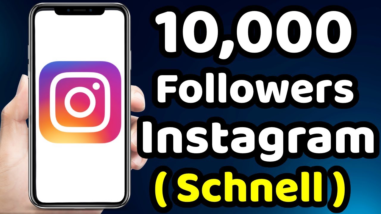 Wie Gewinnt Man Follower Bei Instagram Wie man 10,000 Instagram Follower Bekommt 2023 (Schnell - Echte) - YouTube