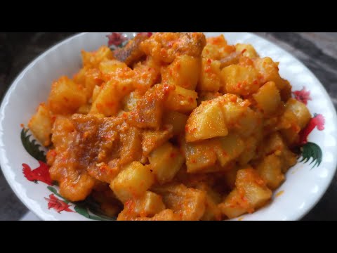 Cara Masak Sambal Goreng Kentang Krecek
