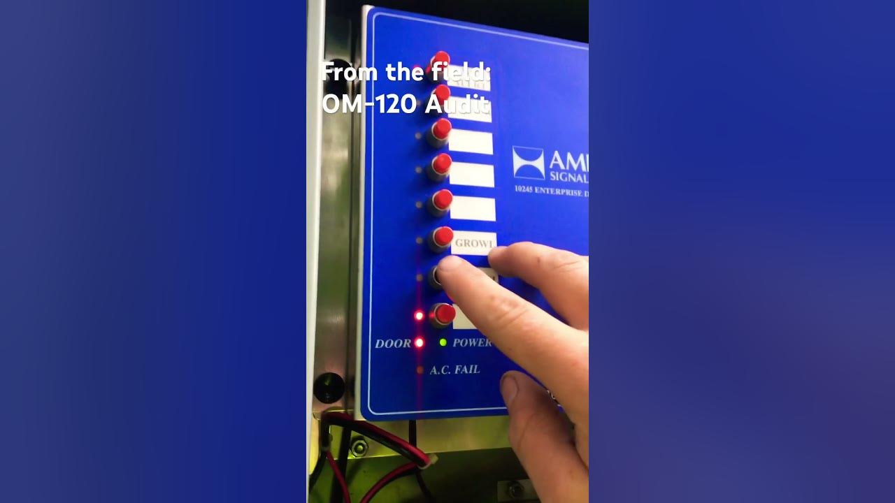 OM-120 Tornado Siren Test